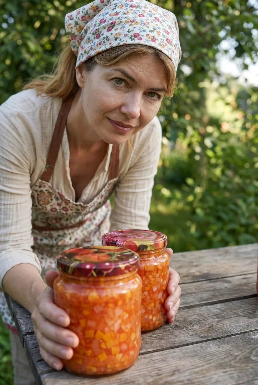 ЗАКУСОЧКА "МАРИШКИНА МОРКОВКА": ВЫХОДИТ 7 БАНОЧЕК ПО 0,5 Л
