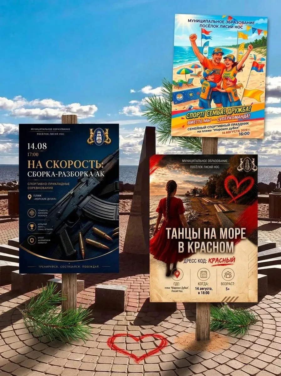 ⚡ Уже сегодня — главный день на пляже «Морские Дубки»!