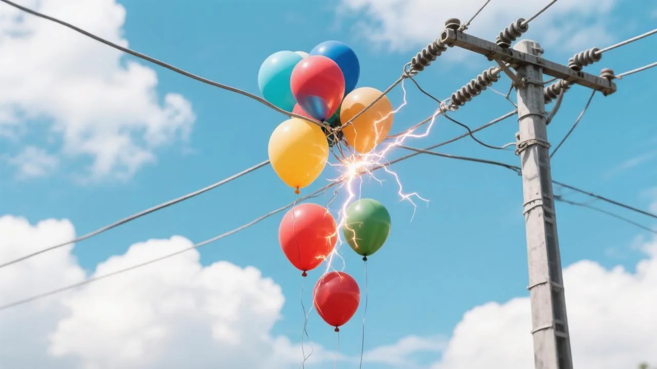 🎈Энергетики Якутскэнерго призывают отказаться от запуска воздушных шаров  Как пояснили в пресс-служб