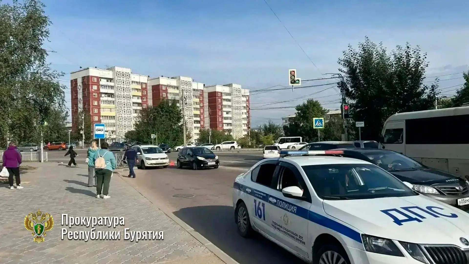 🛑 В Улан-Удэ сбили школьницу