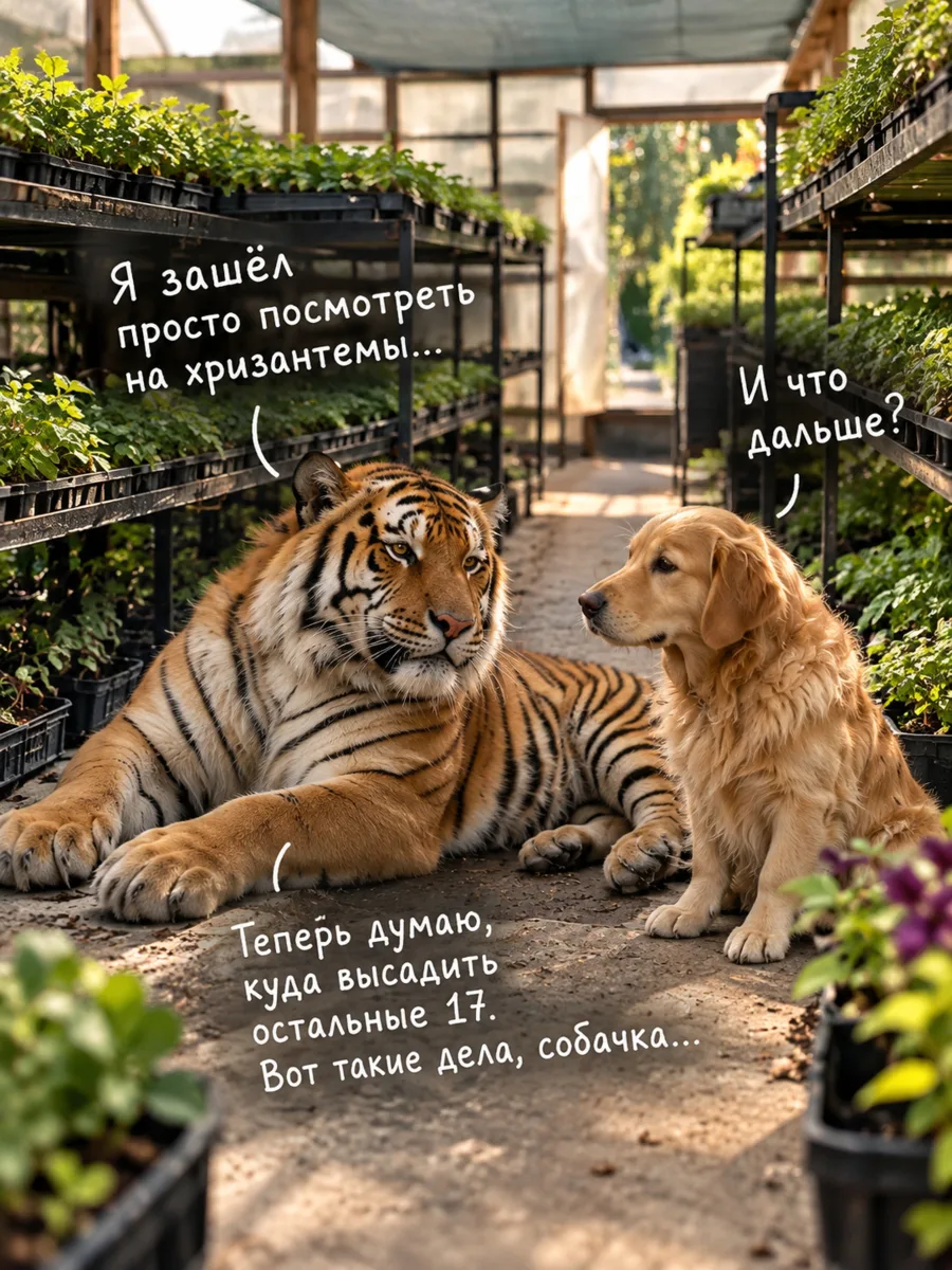 Нам кажется, они слишком быстро освоились в питомнике… 😂