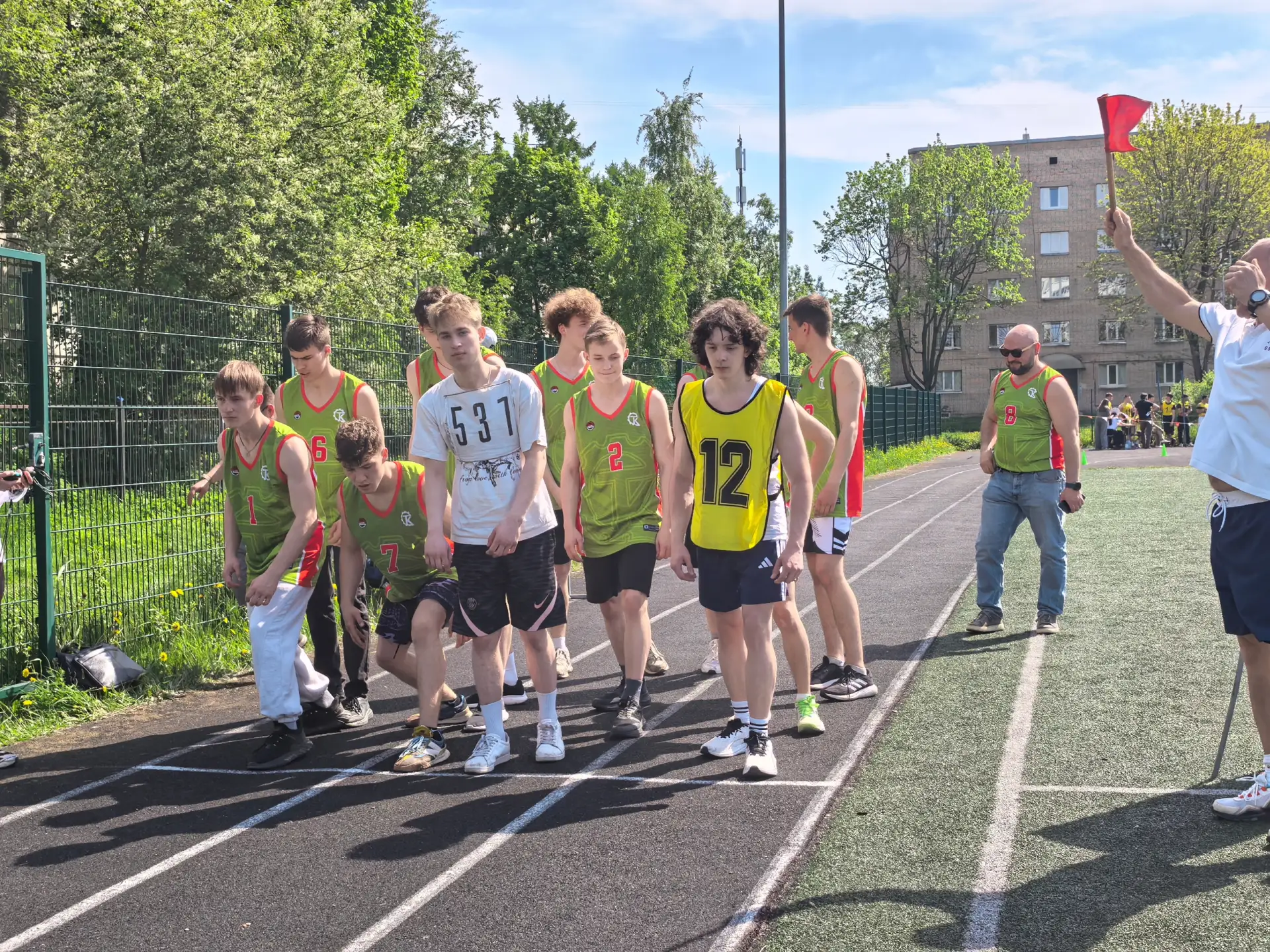 Легкоатлетический сезон в этом учебном году подходит к завершению! 🏃‍♂🏃‍♀    Троеборье в рамках Реги