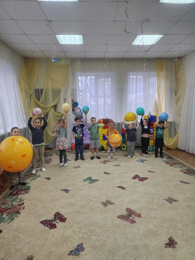 В дошкольных отделениях прошли игровые, познавательные досуги посвященные Дню космонавтики "Если тол