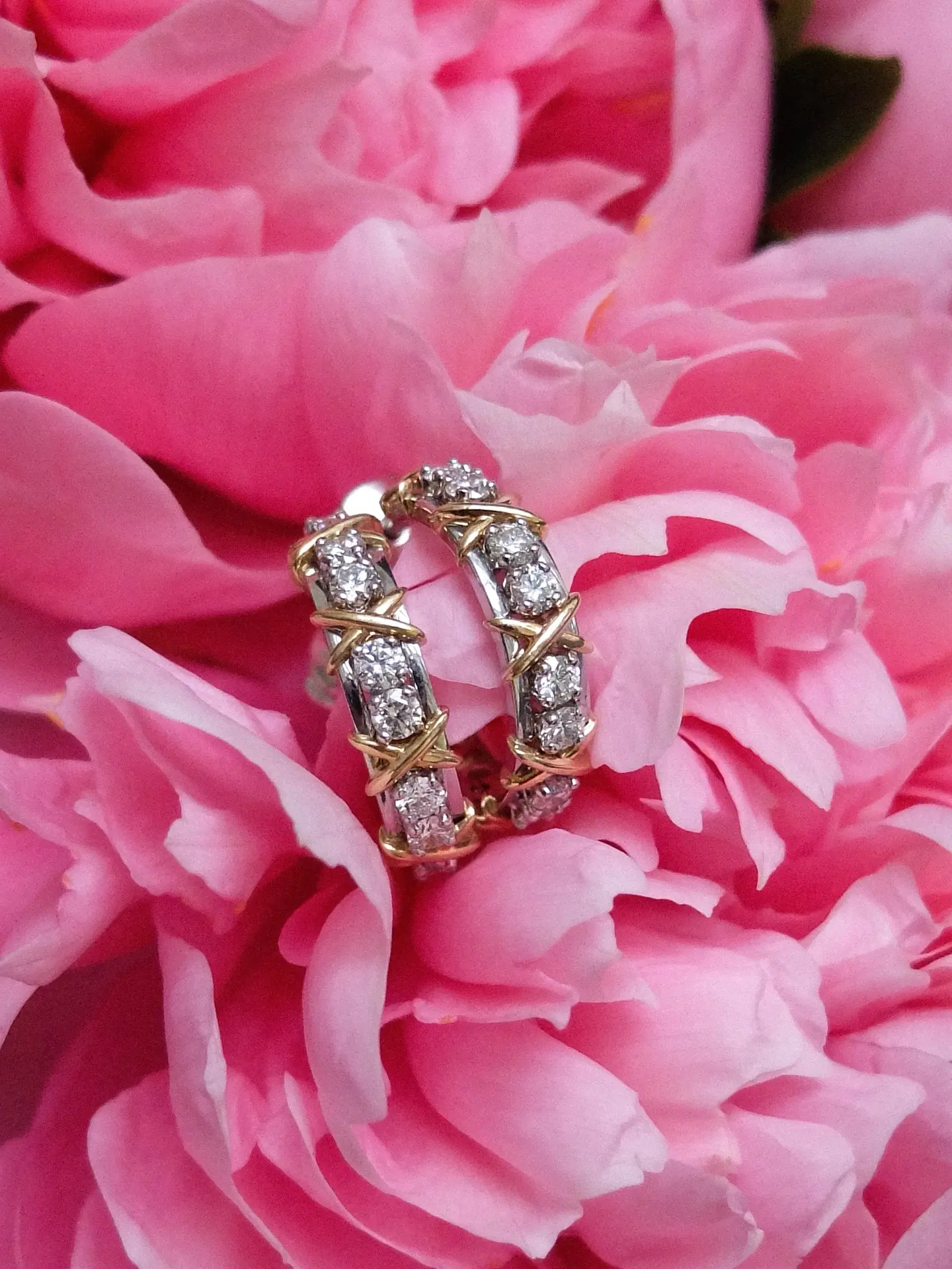 Серьги Tiffany & Co.
из коллекции Sixteen Stone 😍

Характеристики:
✨ Металл: Золото 750 проба, Плат