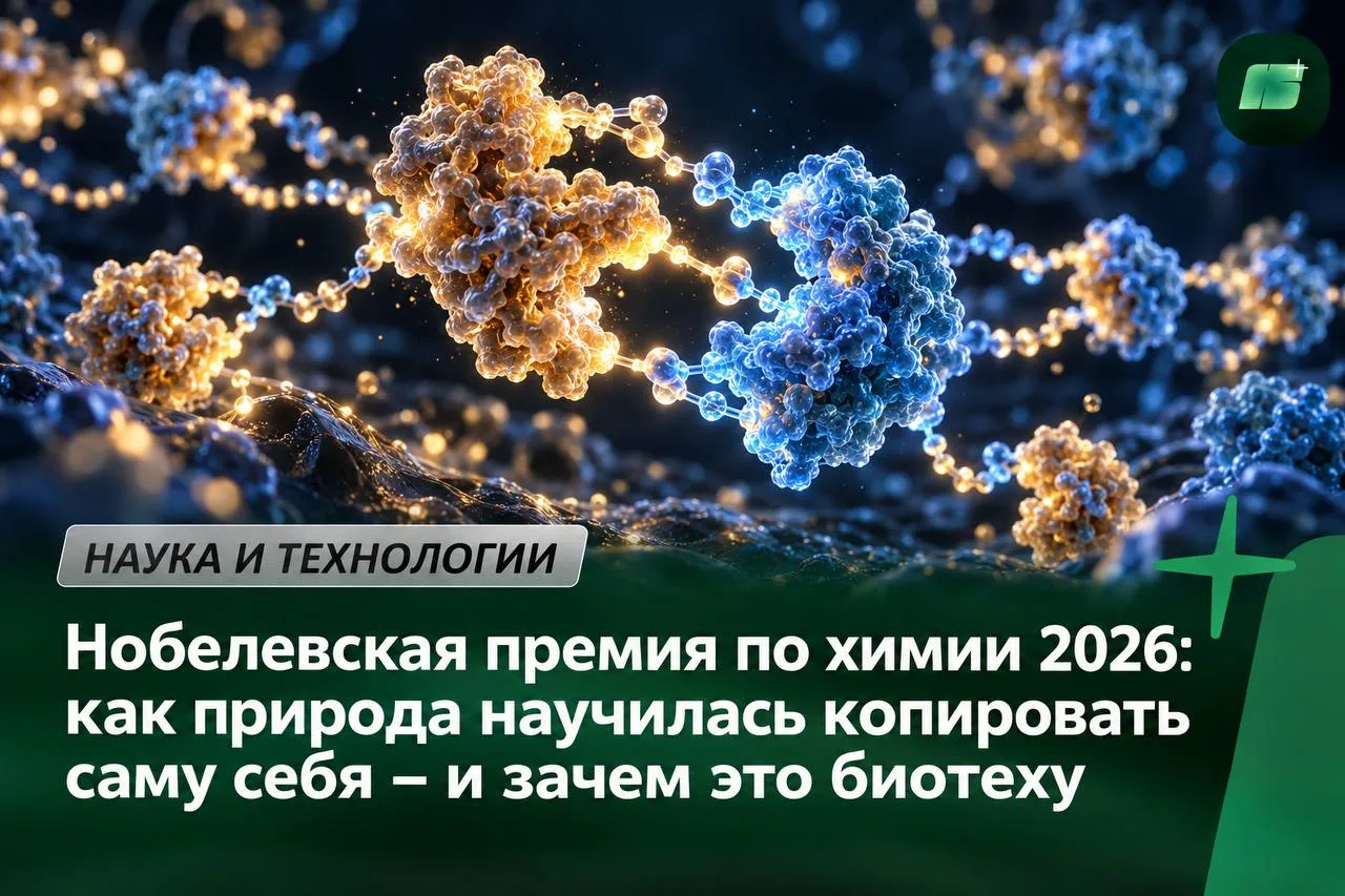 Нобелевская премия по химии 2026: как природа научилась копировать саму себя – и зачем ...