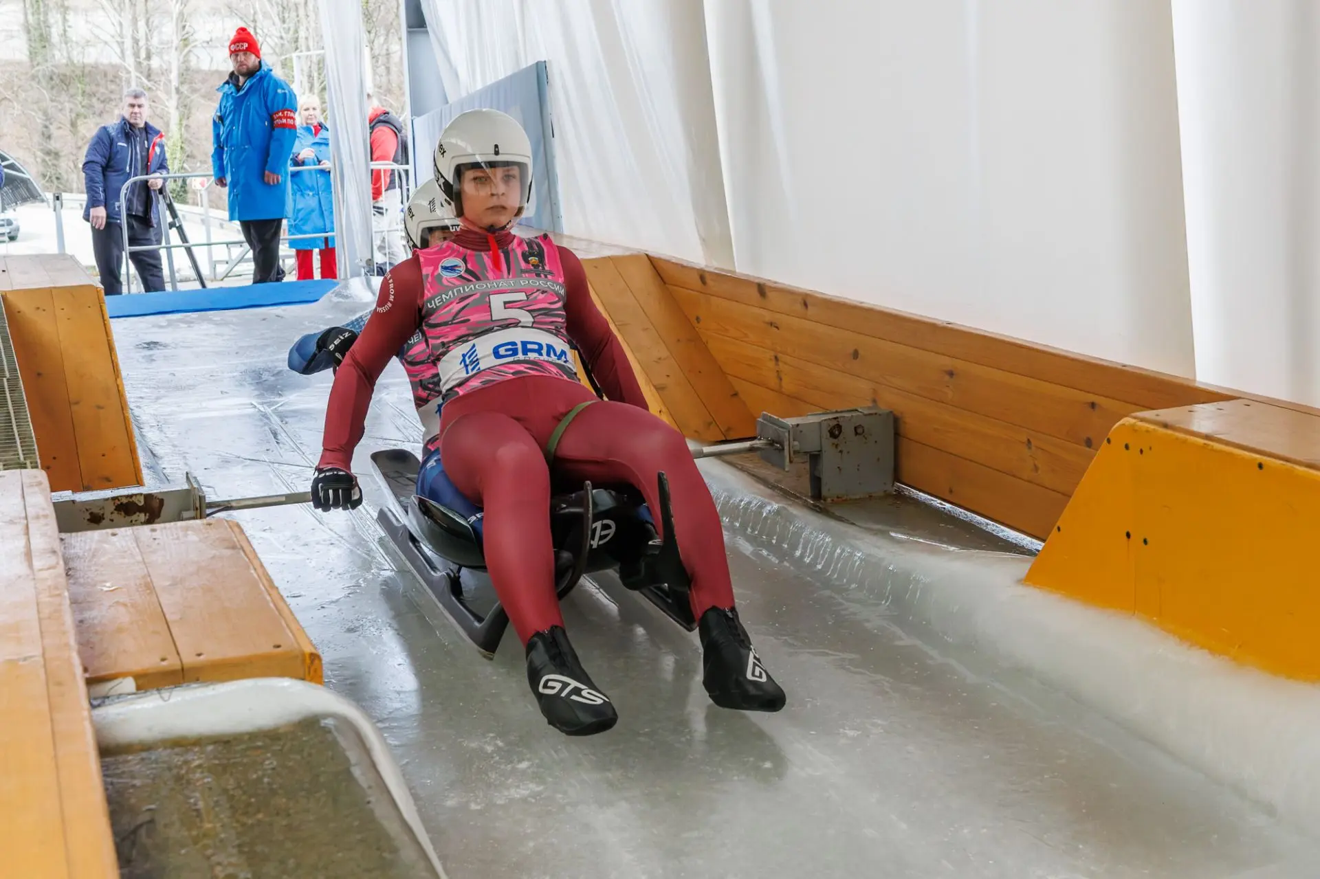 Вот они, герои второго дня чемпионата России по санному спорту!  🏆🇷🇺🛷  🥇Дарья Олесик (Московская обл