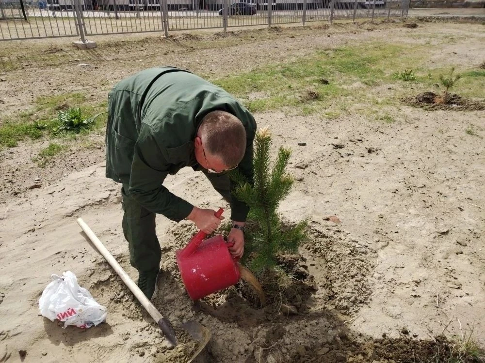 Белоярская средняя школа не осталась в стороне от заботы о родном селе! По инициативе Администрации 