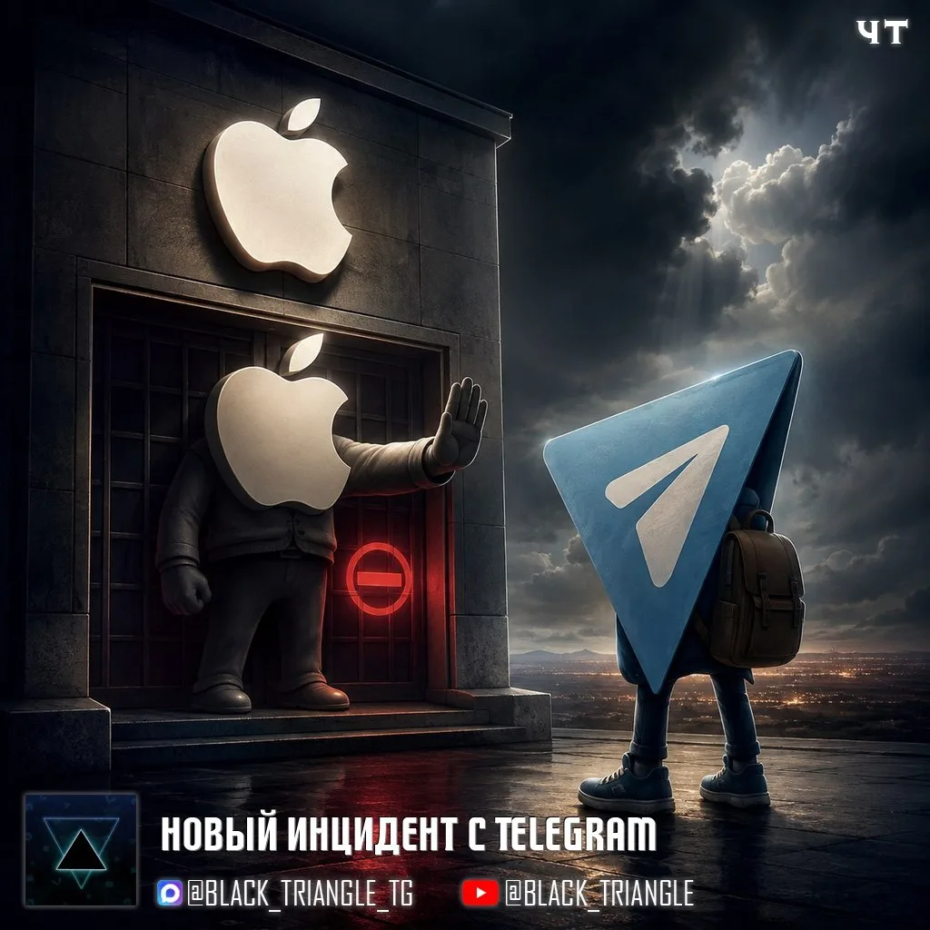 ☝🏻Telegram на несколько часов пропал из App Store по всему миру этой ночью