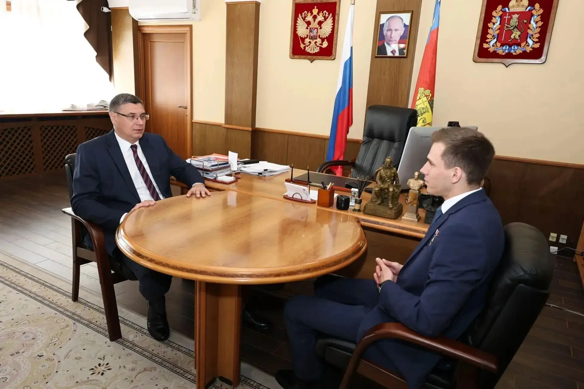 Герой России Владислав Головин посетил Владимирскую область