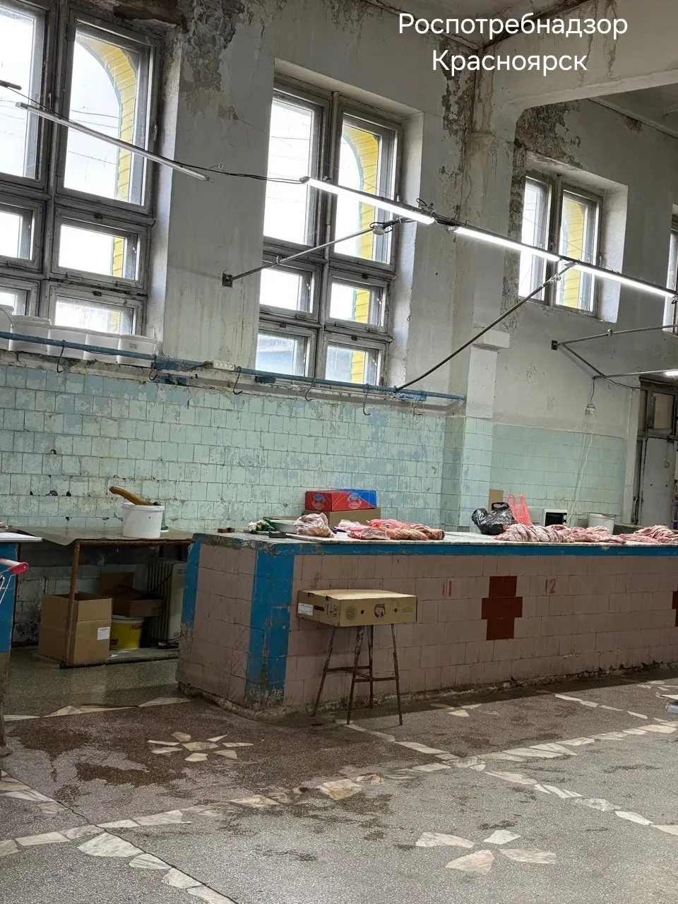 ⚡️  На 60 суток приостановлена эксплуатация торгового здания Ачинского РАЙПО, где осуществлялась тор
