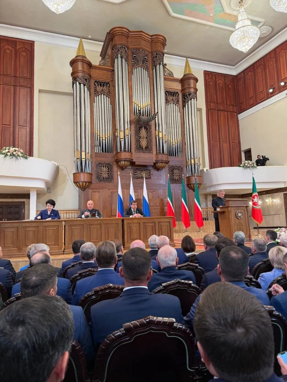 Сегодня принял участие в заседании Государственного Совета Татарстана, где Раис республ...