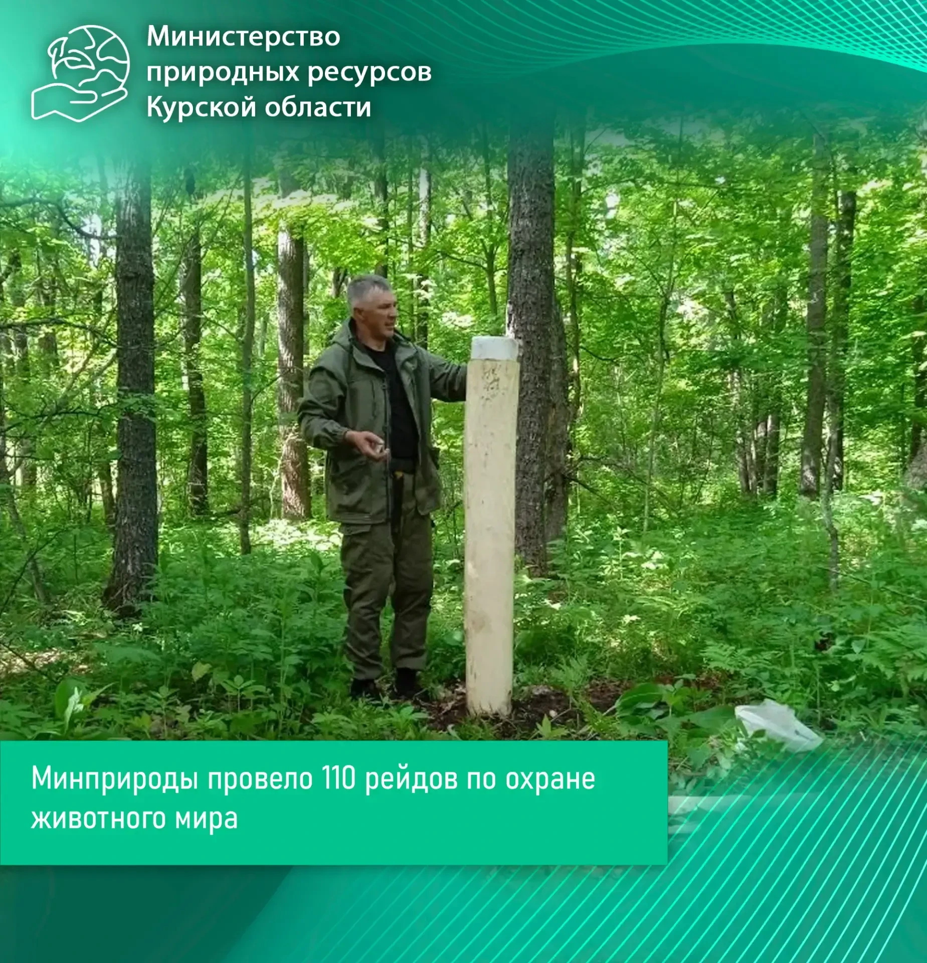 Минприроды провело 110 рейдов по охране животного мира

🚙За период с 9 по 15 июля 2026 года сотрудн
