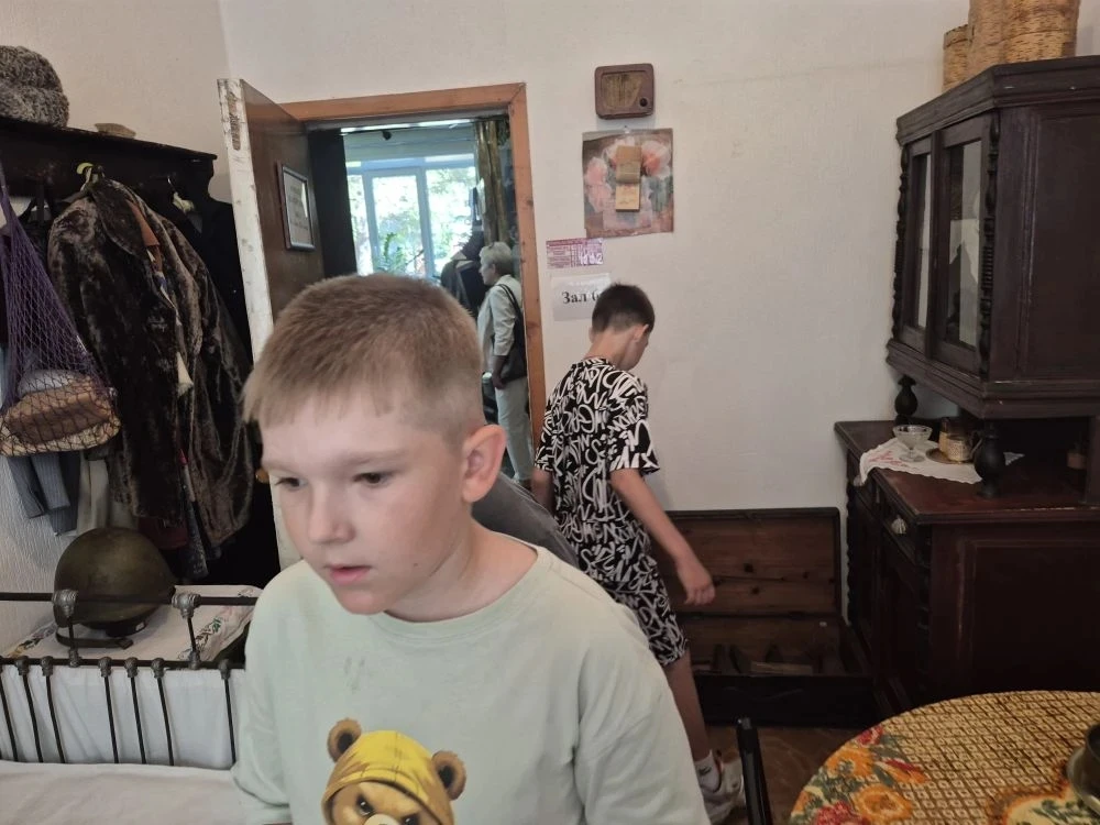 Сегодня краеведческий музей принимал у себя воспитанников лагеря дневного пребывания школы №35. Для 
