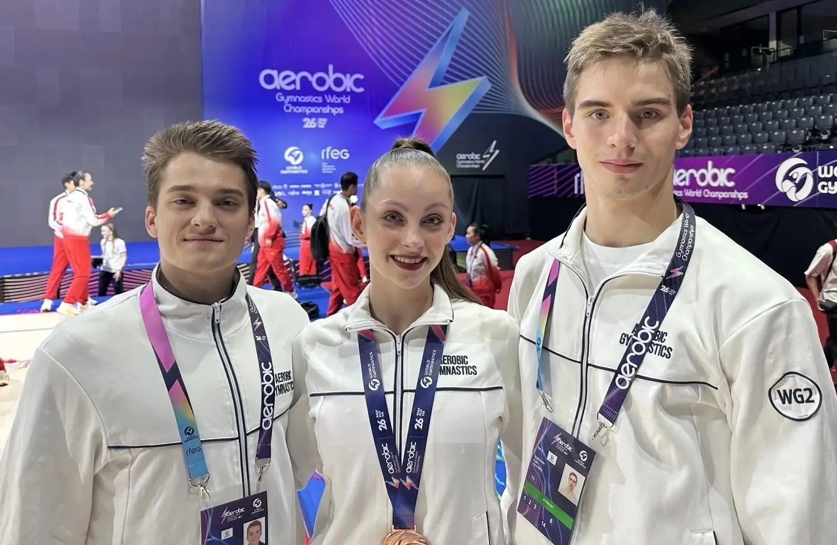 Ивановцы в составе сборной России выступили на Чемпионате мира по спортивной аэробике