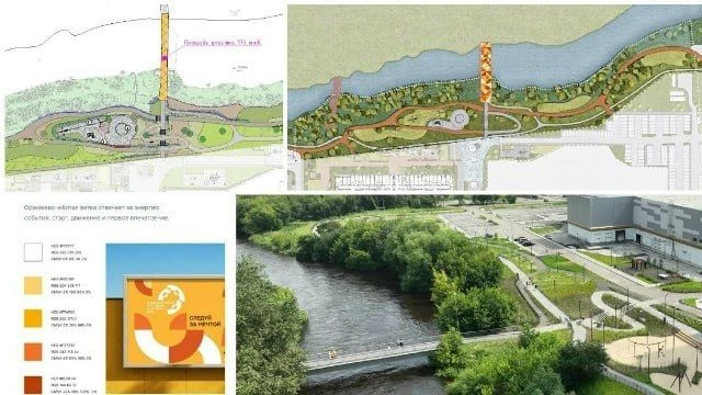 На Уктусе открыли новый участок набережной Исети
