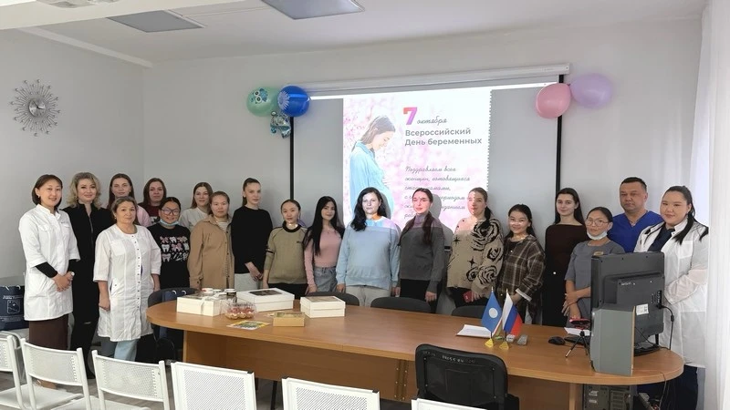🤰🏻В больнице Удачного отметили День беременных