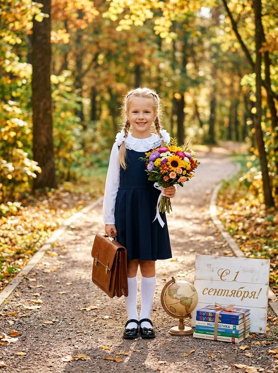 🎒 Первый раз в первый класс — сохраняем этот день красиво