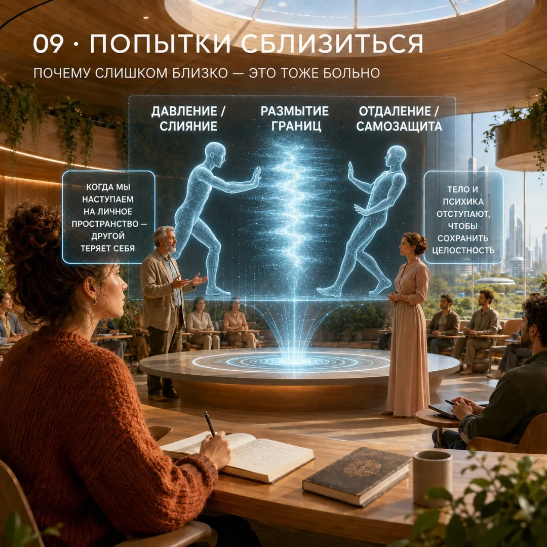 Близость не восстанавливают сближением. Обычно от этого только хуже.