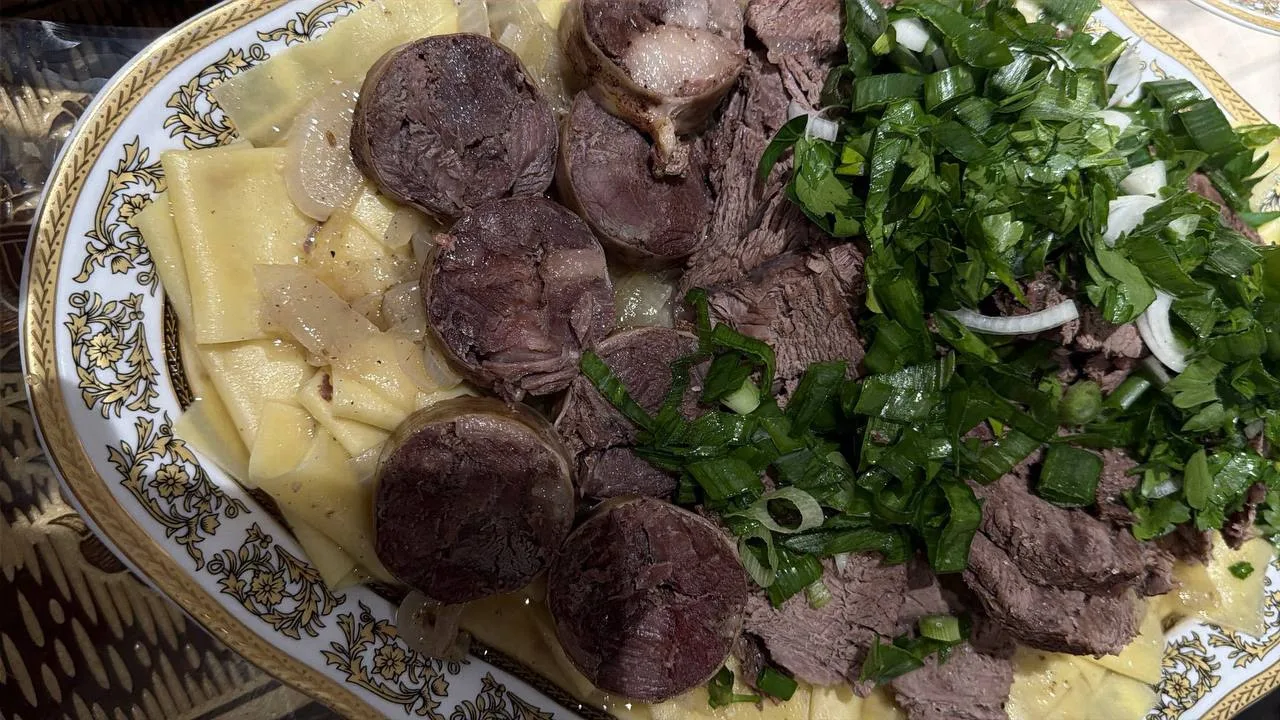 Домашний бешбармак 🐴🍽️
