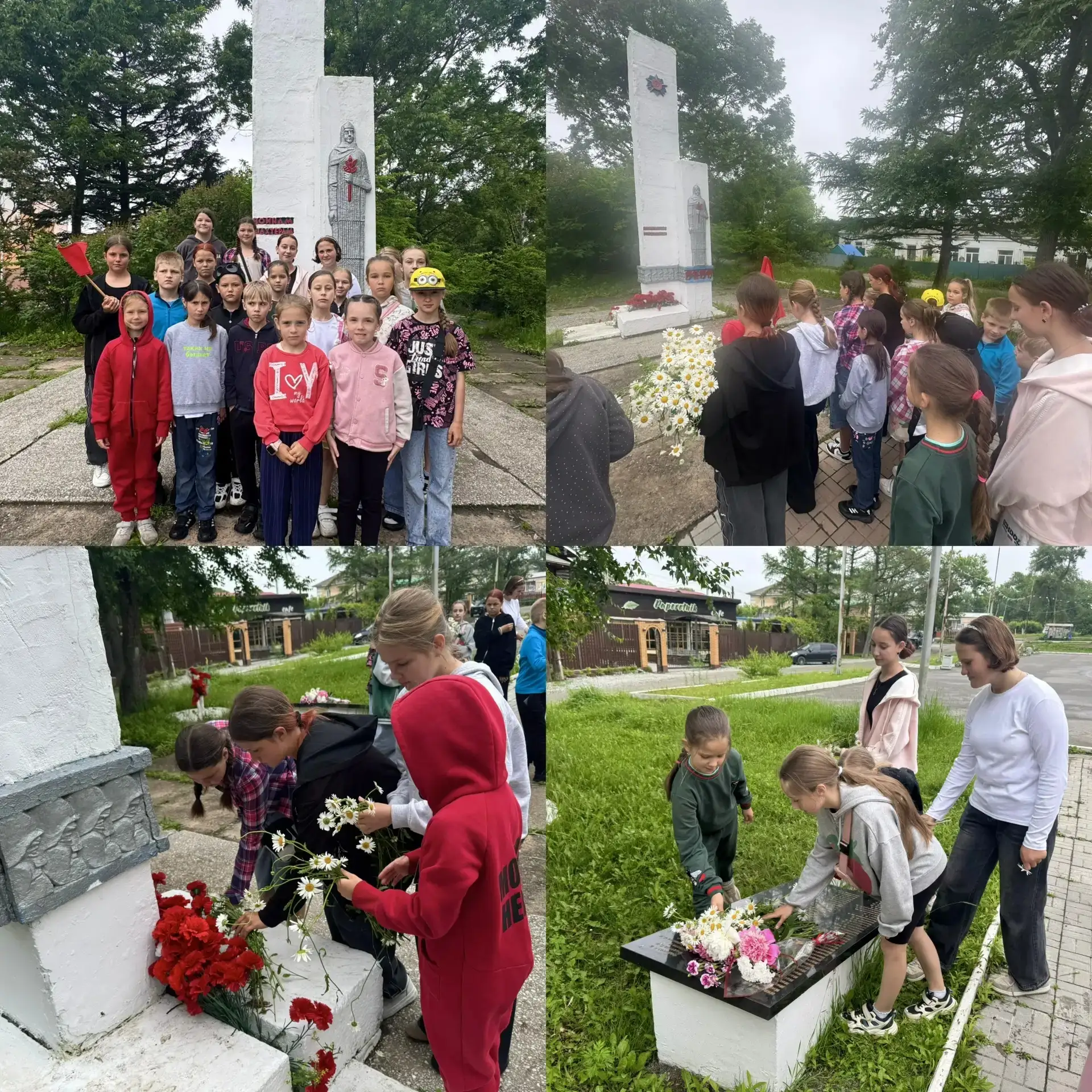 Сегодня в нашем лагере прошёл День памяти и скорби — день, когда мы вспоминаем героев, ...