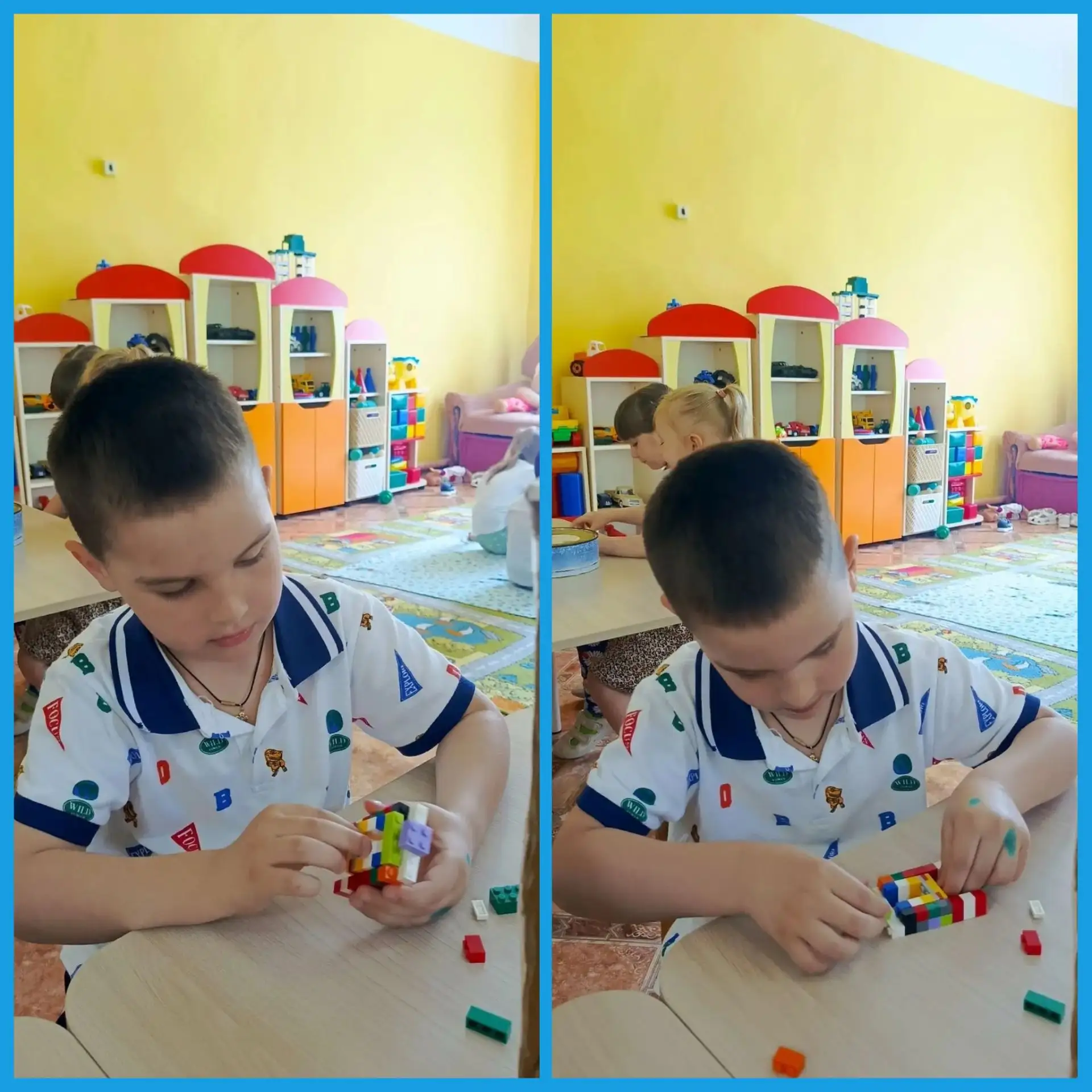 Мы конструктор собираем