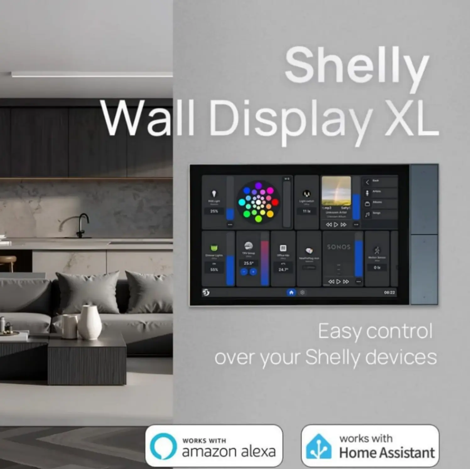 Shelly Wall Display XL: