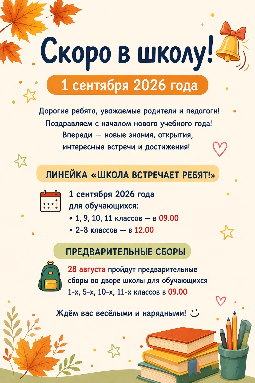 Друзья, важная информация📣