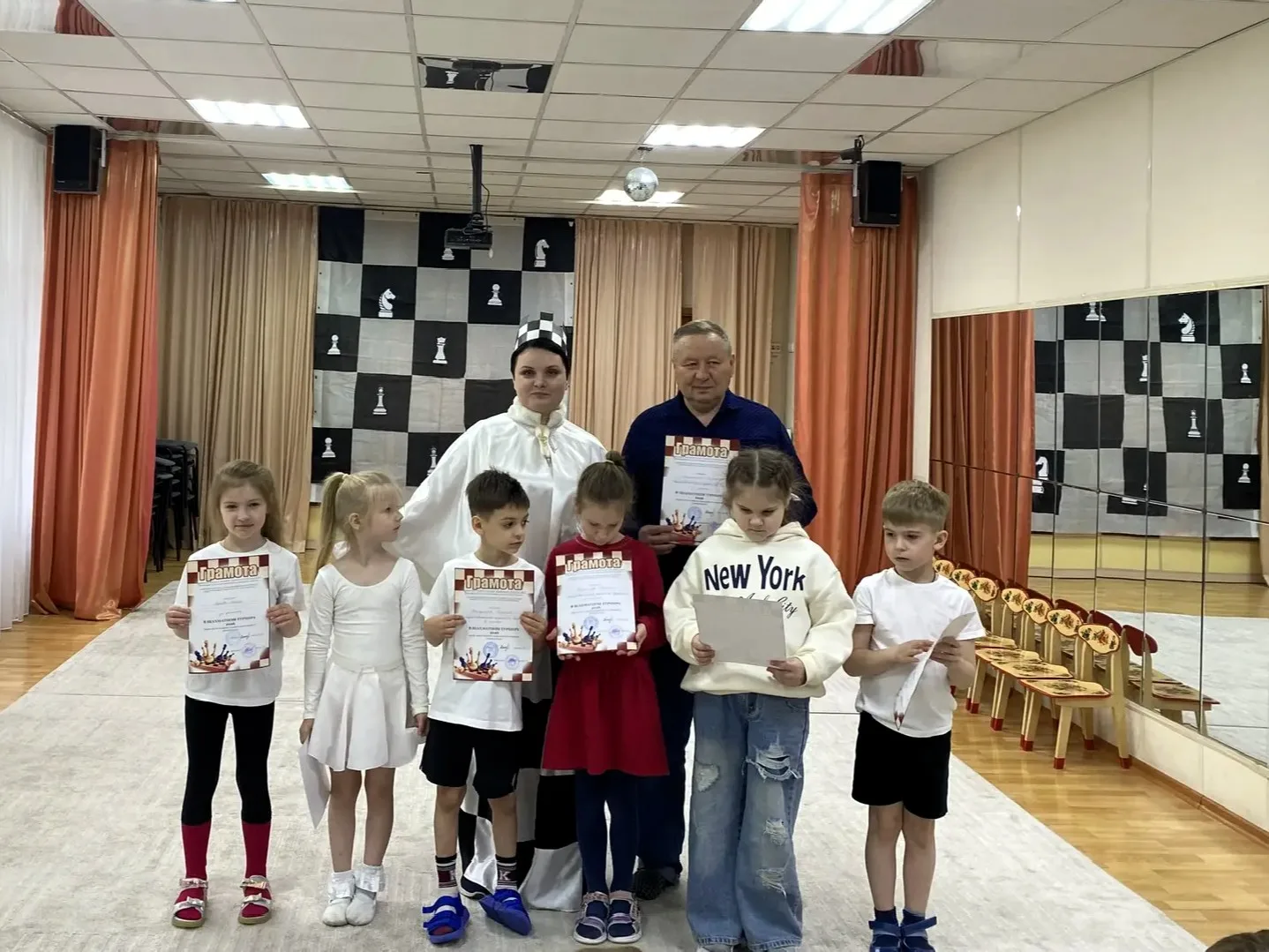 🏆 В нашем детском саду прошёл настоящий шахматный праздник!🎉