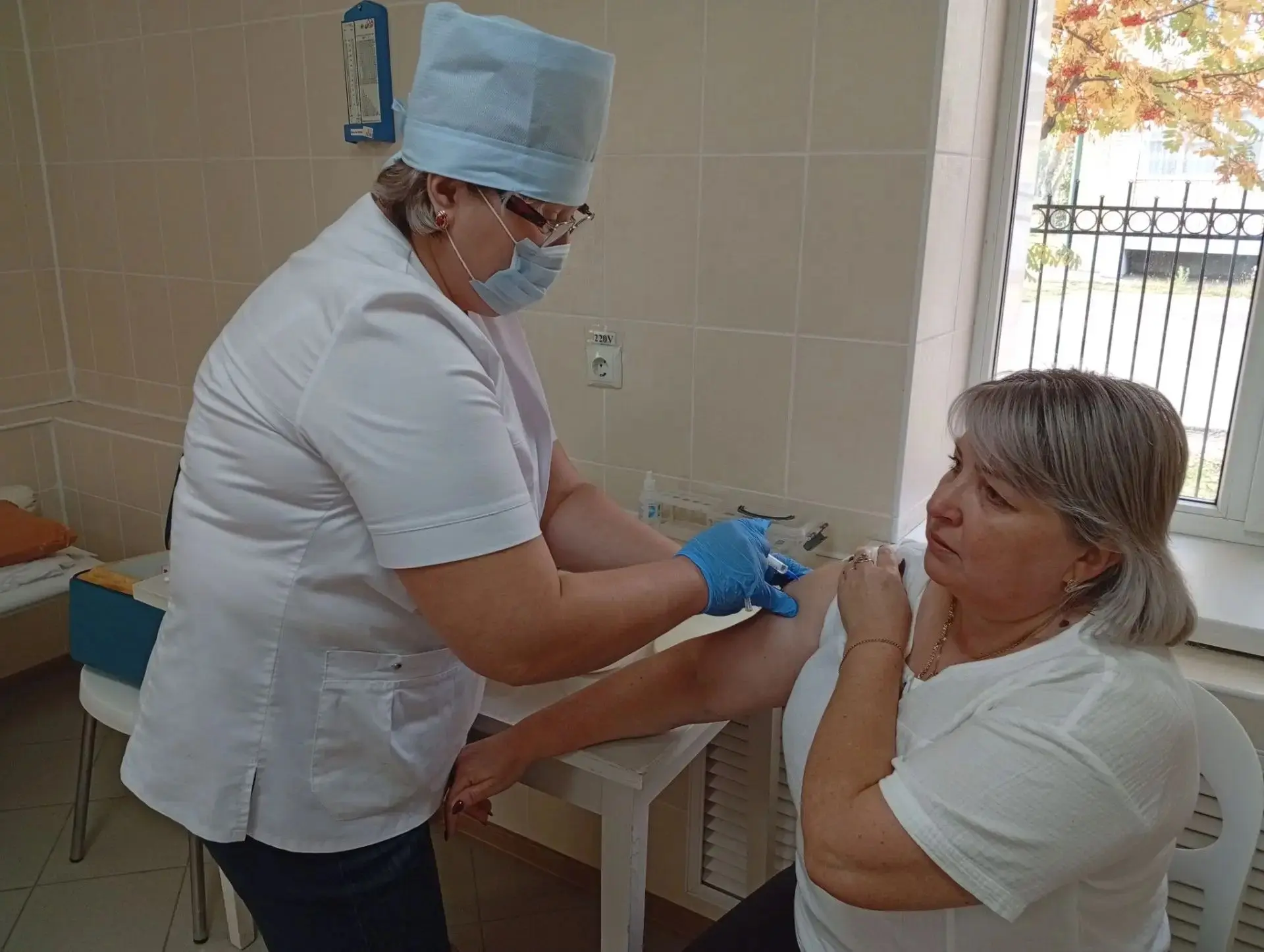 💉Медработники Спасской ЦРБ провели в доме-интернате плановую вакцинацию против гриппа.