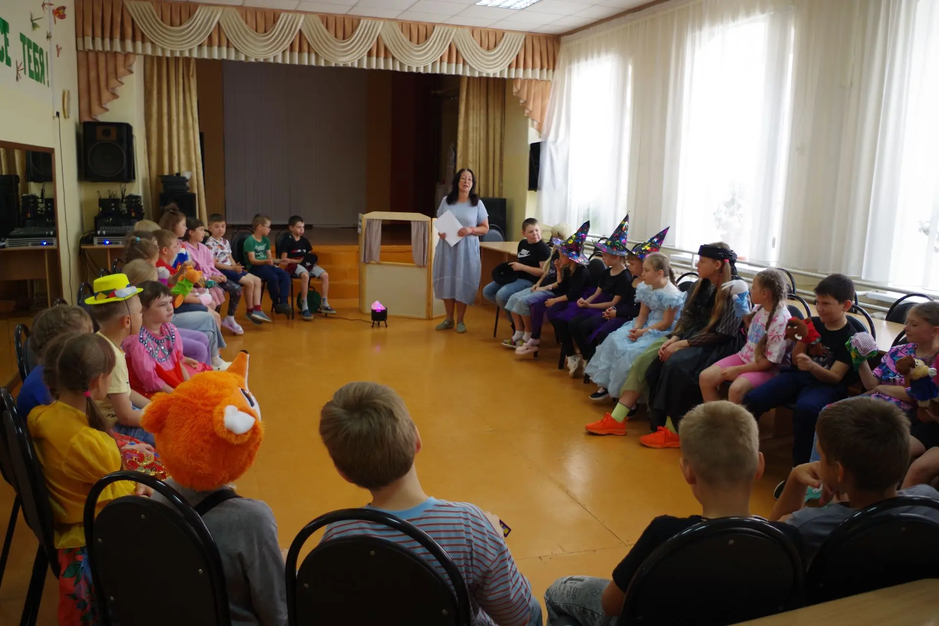 Сегодняшний день в нашем летнем лагере «ДОМ» был по-настоящему волшебным и творческим! День прошёл п