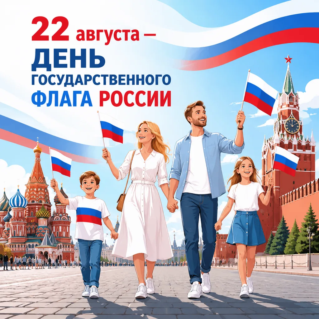 🇷🇺С Днём Государственного флага России!