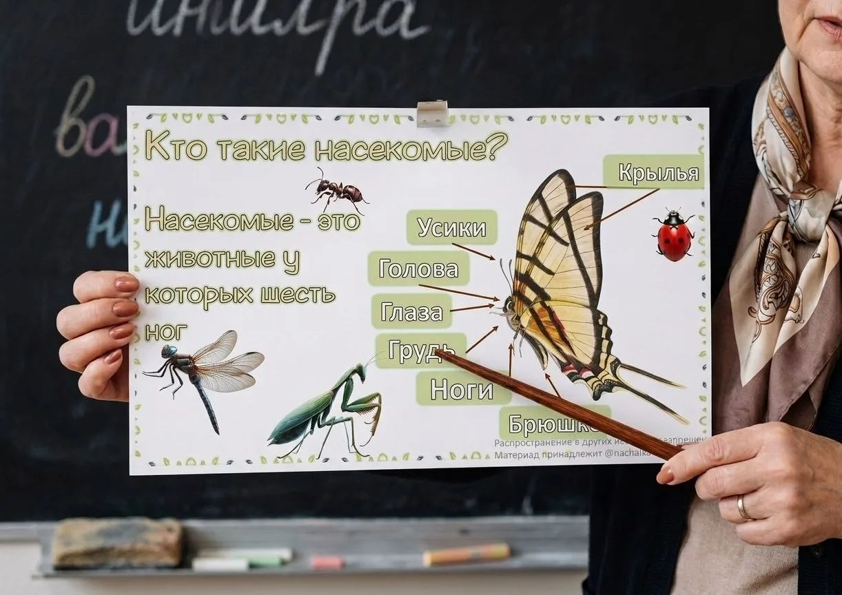 Кто такие насекомые.