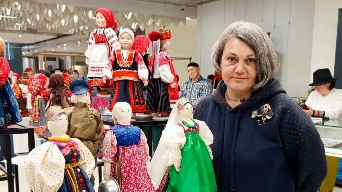 ⭐️ Куклы Ирины Вирясовой из Новочебоксарска добрались до Казани.