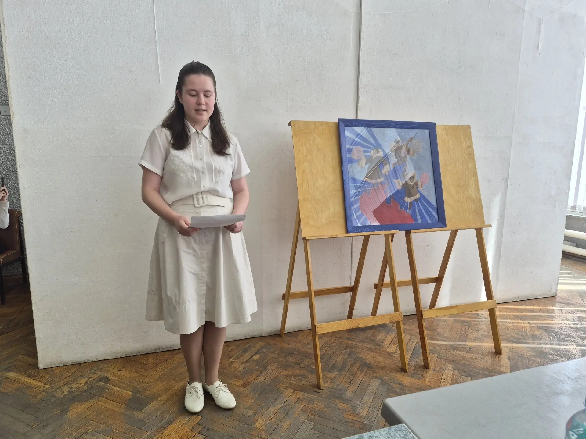 Защита дипломных композиций ДХШ № 1 им. В.В.Фёдорова.