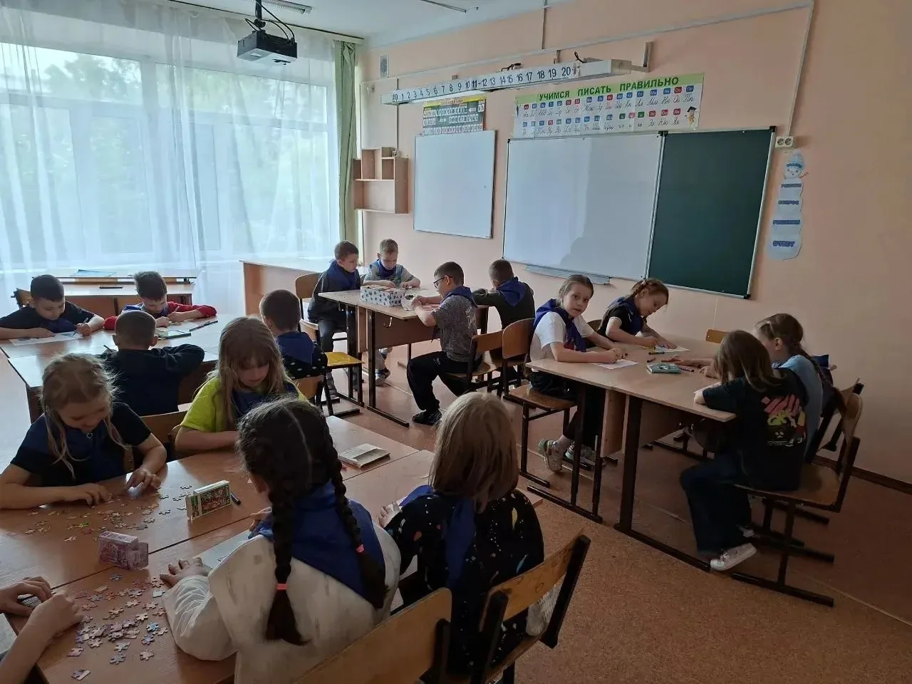 Спорт, творчество и забота о здоровье — именно так прошел сегодняшний день в нашем пришкольном лагер