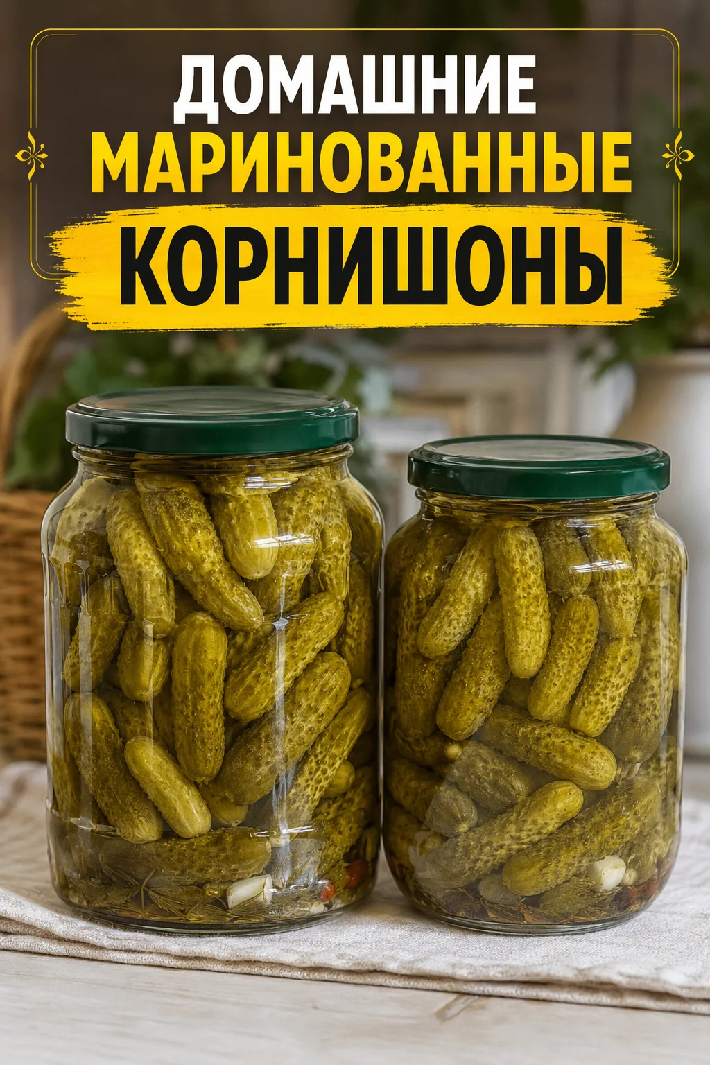 ЭТИ ОГУРЧИКИ ПОЛУЧАЮТСЯ ЛУЧШЕ МАГАЗИННЫХ 🤩