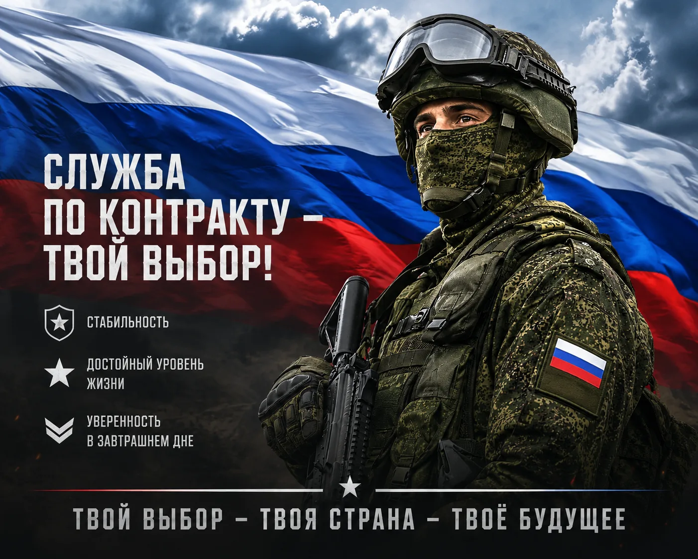 Военная служба по контракту — стабильность, поддержка и новые возможности