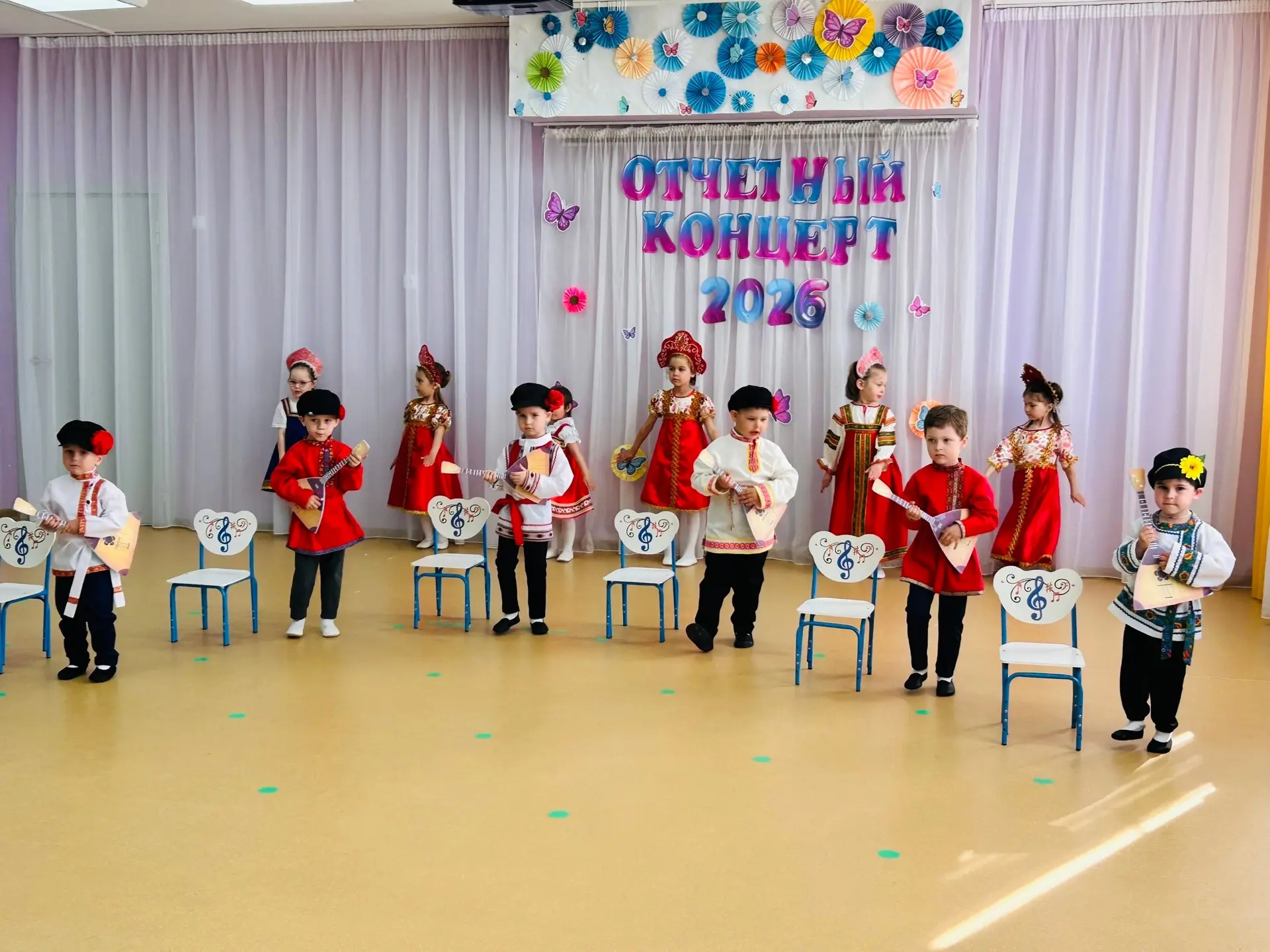 В нашем детском саду состоялся долгожданный отчетный концерт танцевального кружка «Топо...