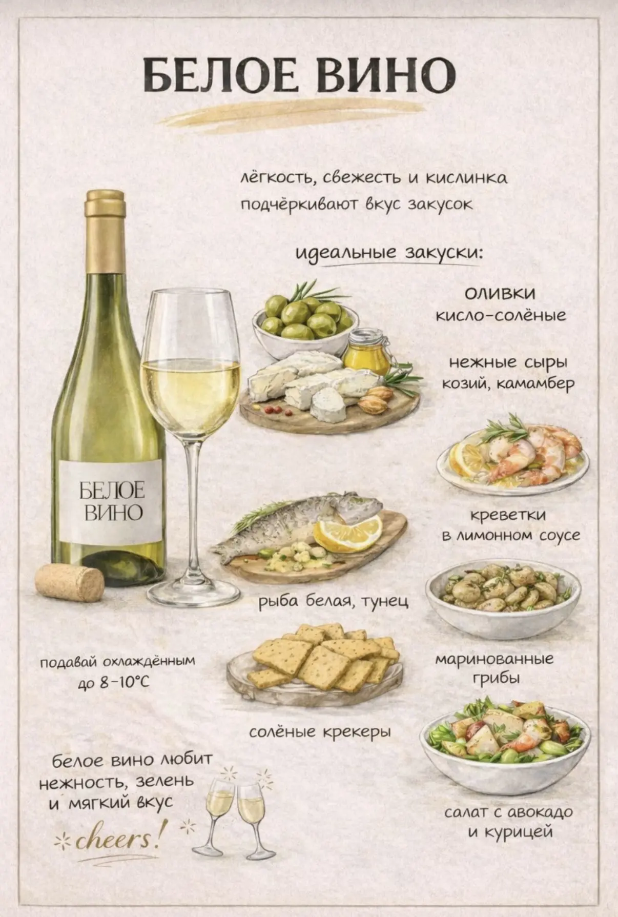 Любите белое сухое вино?🥂