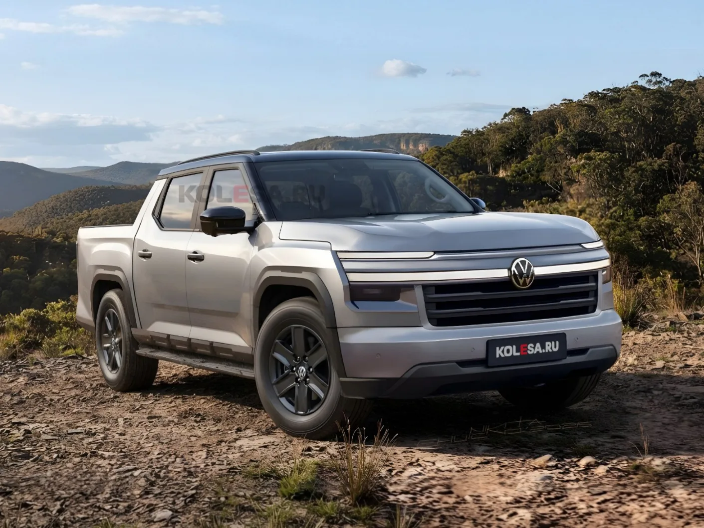 Новый Volkswagen Amarok: первые изображения
