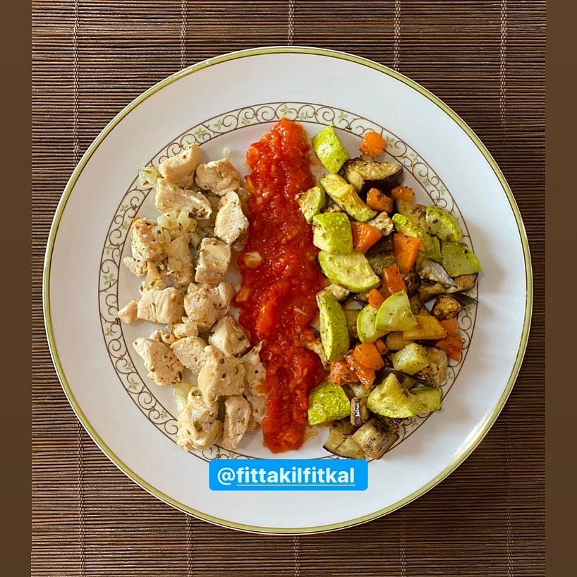 Планы на ужин примерно такие. Худеем вкусно.