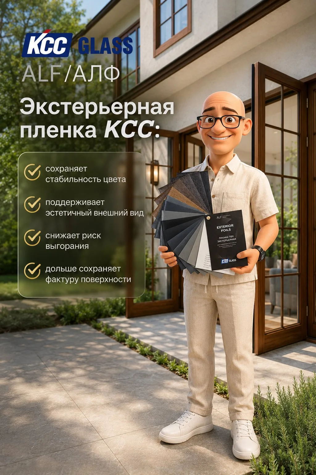 Когда выбирают материалы для улицы, обычно думают о дожде, морозе и перепадах температур.