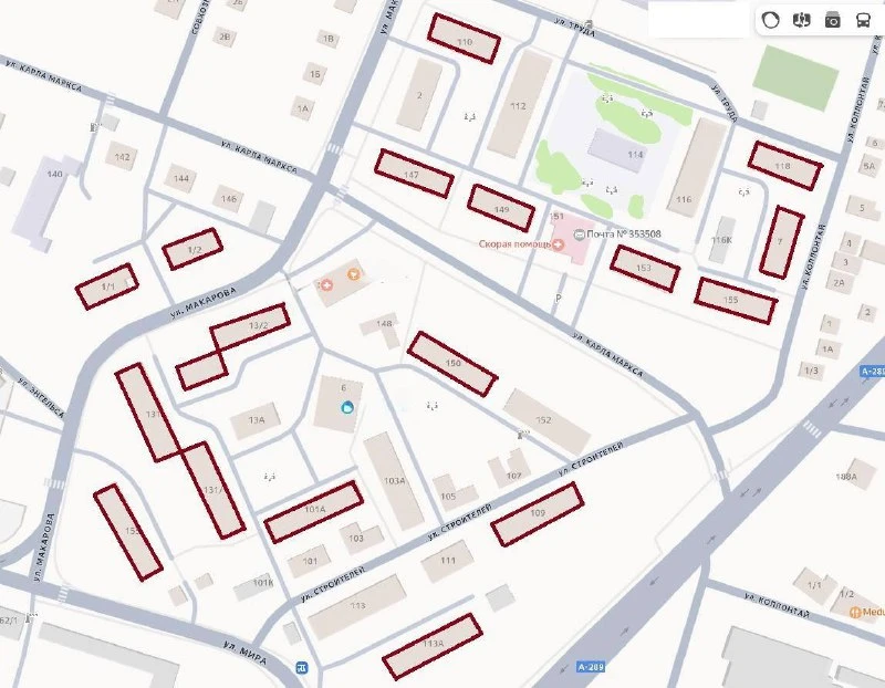 📍Темрюкский район: приняты первые работы по плану 2026г.  Первый объект🏢 — многоквартирный дом №131 