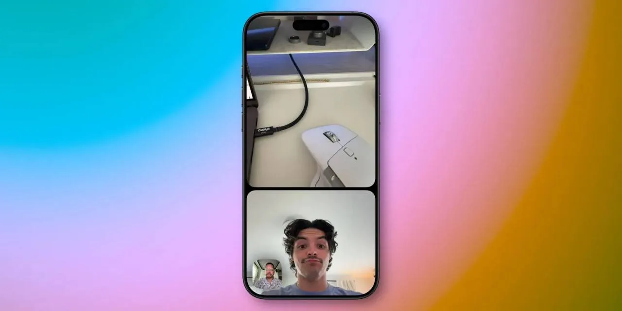 📹 В FaceTime на iOS 27 появится функция двойного захвата.