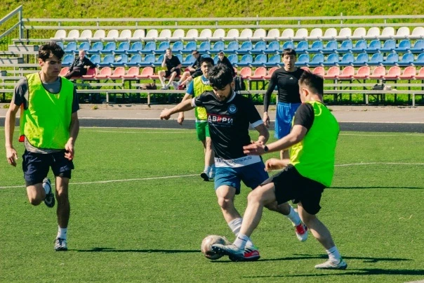 ⚽ Турнир по мини-футболу среди общежитий САФУ  На стадионе «Буревестник» прошёл этап Спартакиады сре