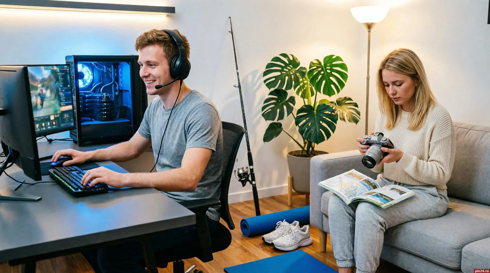 🎮 Гейминг, спорт и путешествия: аналитики выяснили, на что псковичи тратят свободное в...