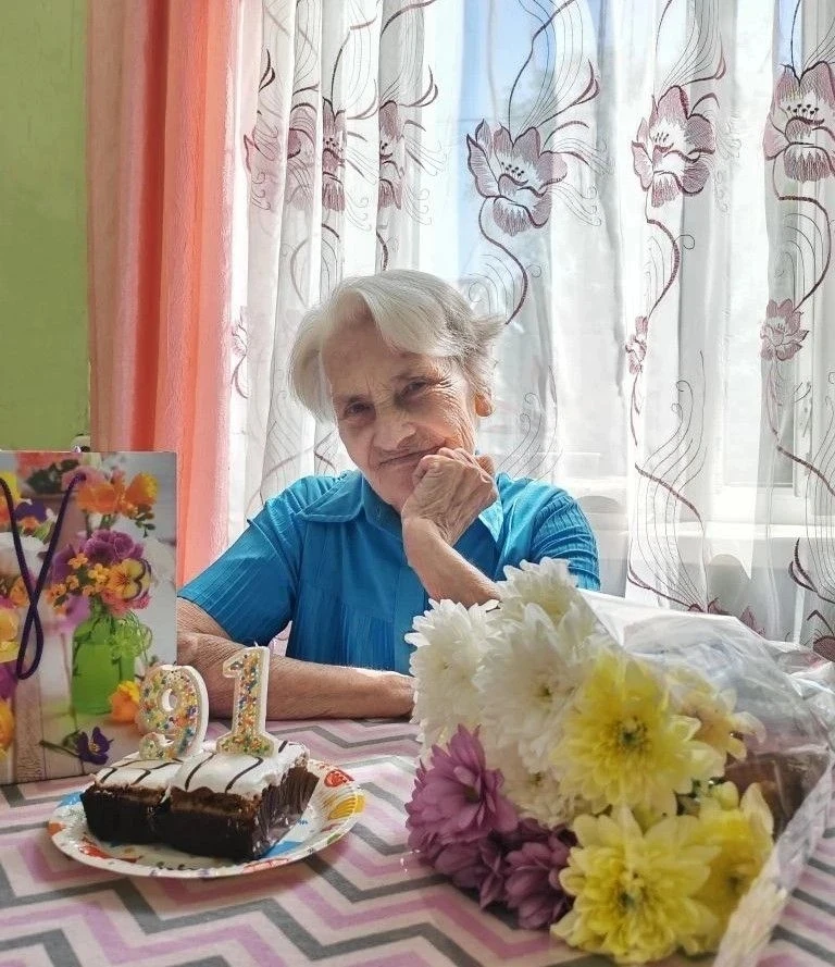 ✨Мои года – мое богатство!  🎉🏡С таким жизнеутверждающим девизом встретила свой 91-й День рождения Ва