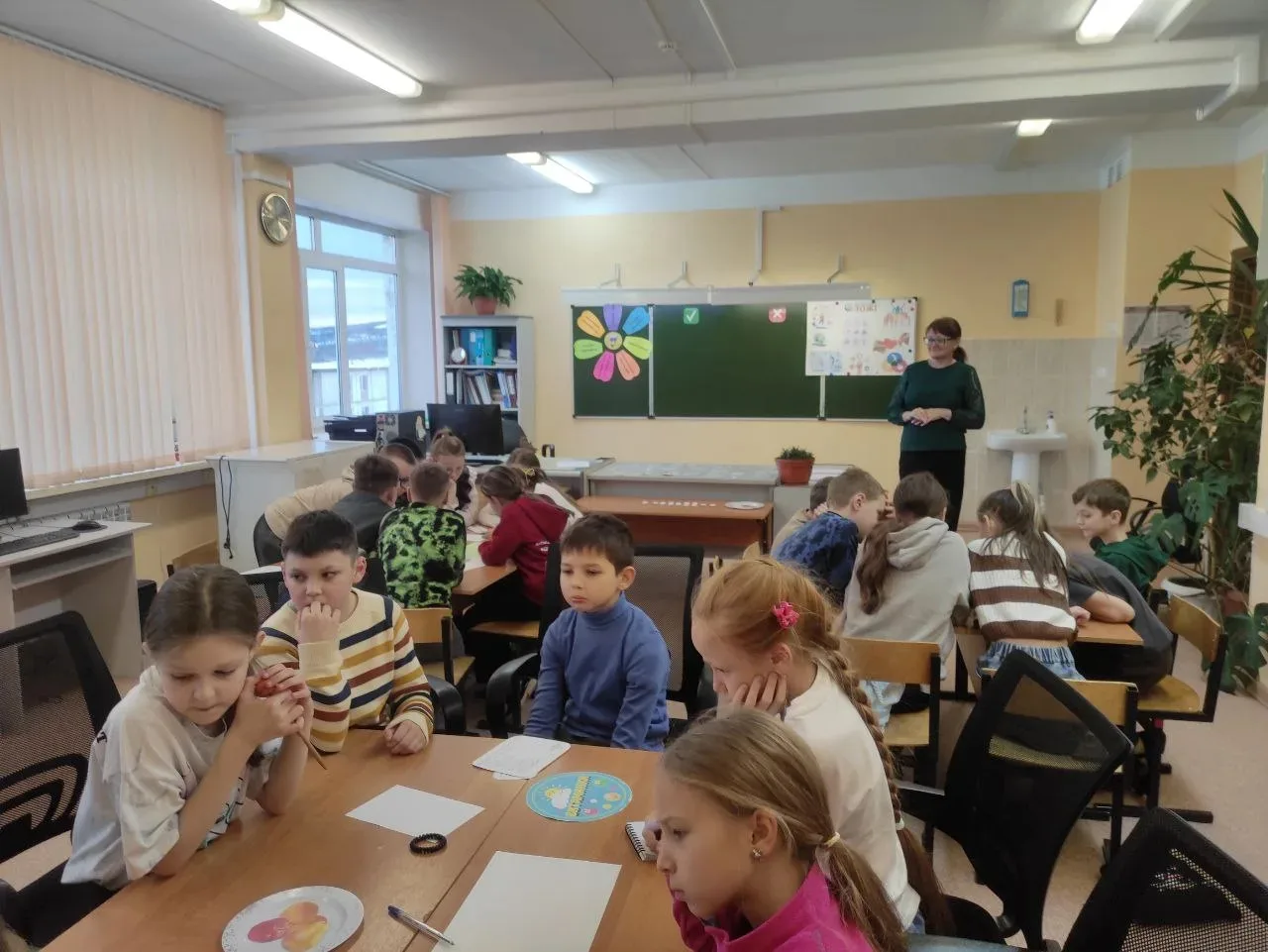 🧡 В рамках месячника ЗОЖ для учеников третьих классов гимназии прошла увлекательная игра под девизом