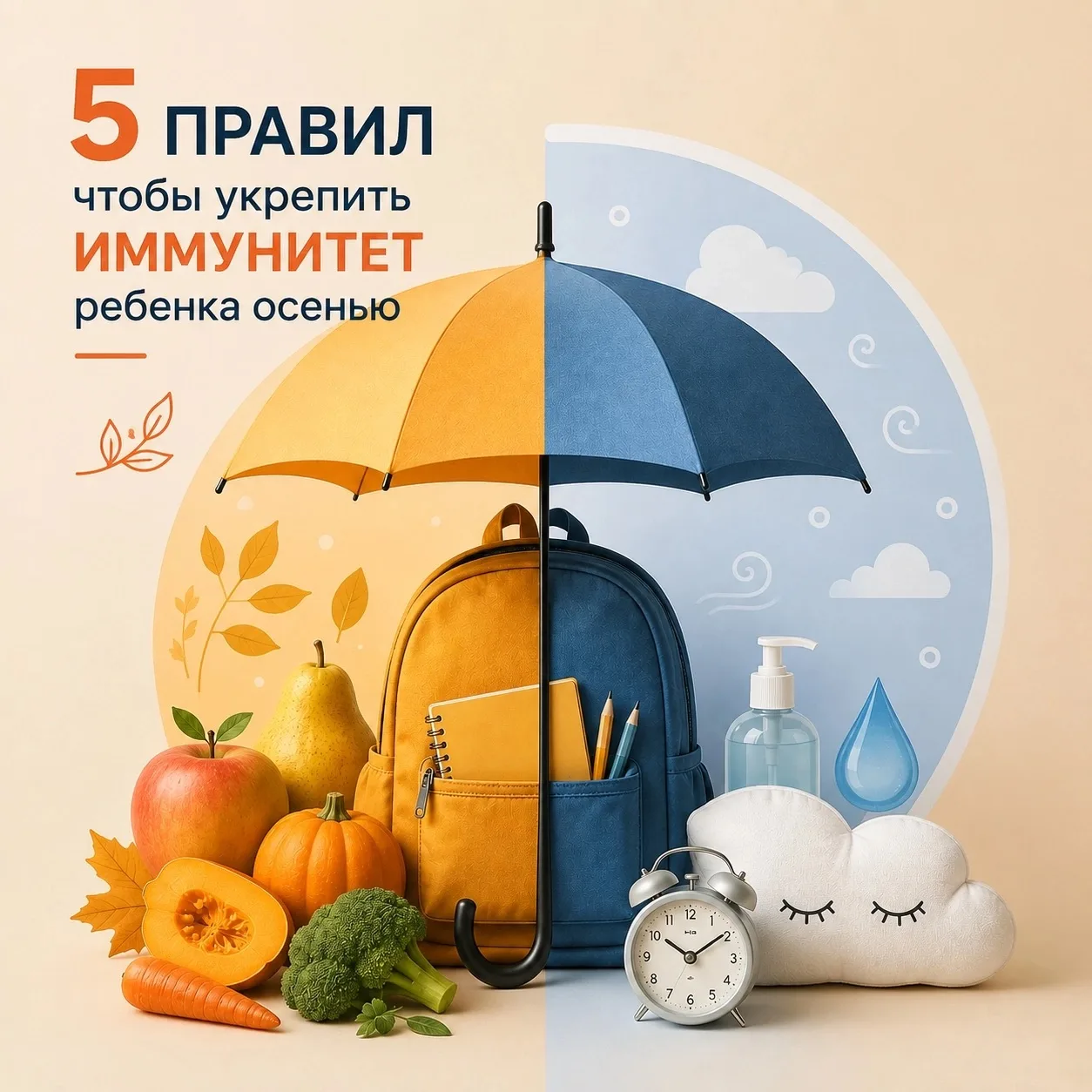 🍁 Осенью дети возвращаются к школьному ритму, чаще общаются со сверстниками, а погода ...