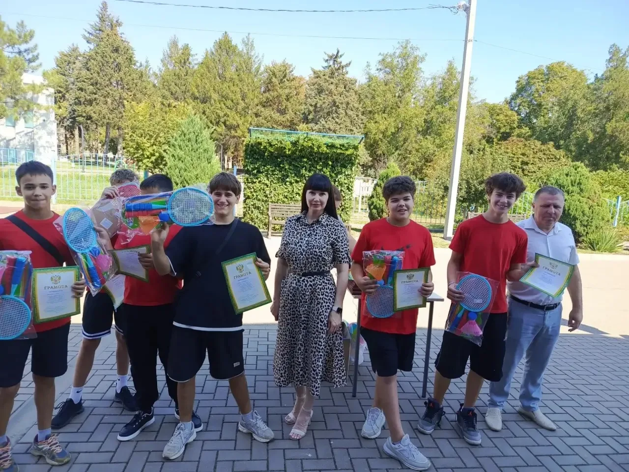 🎉 Команда МБОУ СОШ № 2 на фестивале «Кубанские каникулы»! 🎉